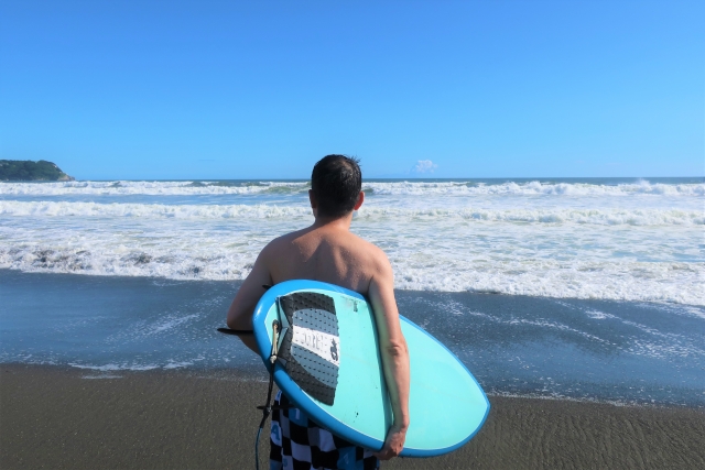 サーフィン 男性